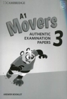 Image for A1 movers 3 answer booklet  : authentic examination papers