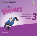 Image for A1 movers 3 audio CDs  : authentic examination papers