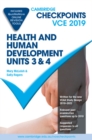 Image for Cambridge Checkpoints VCE Health and Human Development Units 3 and 4 2019 and QuizMeMore