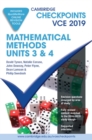 Image for Cambridge Checkpoints VCE Mathematical Methods Units 3 and 4 2019 and QuizMeMore