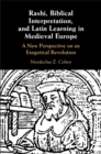 Image for Rashi, Biblical Interpretation, and Latin Learning in Medieval Europe
