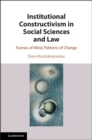 Image for Institutional Constructivism in Social Sciences and Law