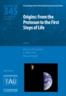 Image for Origins  : from the protosun to the first steps of life
