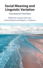 Image for Social meaning and linguistic variation  : theorizing the third wave