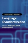 Image for The Cambridge handbook of language standardization