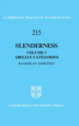 Image for SlendernessVolume 1,: Abelian categories
