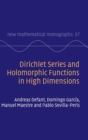 Image for Dirichlet Series and Holomorphic Functions in High Dimensions