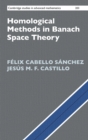 Image for Homological methods in Banach space theory