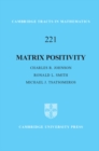 Image for Matrix positivity