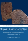 Image for Aegean linear script(s)  : rethinking the relationship between linear A and linear B