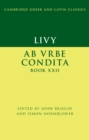 Image for Livy: Ab urbe condita Book XXII