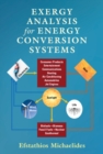 Image for Exergy analysis for energy conversion systems