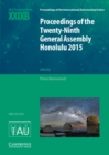 Image for Proceedings of the Twenty-Ninth General Assembly Honolulu 2015