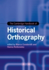 Image for The Cambridge Handbook of Historical Orthography