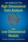 Image for High-Dimensional Data Analysis with Low-Dimensional Models