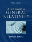 Image for A first course in general relativity