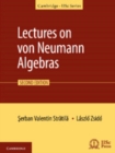 Image for Lectures on von Neumann algebras