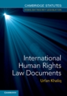 Image for International human rights law documents