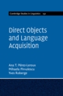 Image for Direct Objects and Language Acquisition