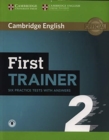 Image for First trainer 2  : six practice tests with answers with audio