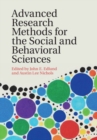 Image for Advanced Research Methods for the Social and Behavioral Sciences