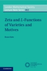 Image for Zeta and L-Functions of Varieties and Motives : 462