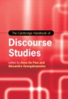 Image for The Cambridge Handbook of Discourse Studies