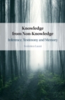 Image for Knowledge from Non-Knowledge: Inference, Testimony and Memory