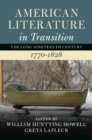 Image for American Literature in Transition, 1770-1828