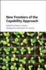 Image for New frontiers of the capability approach