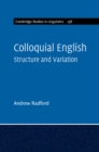 Image for Colloquial English: structure and variation