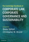 Image for The Cambridge Handbook of Corporate Law, Corporate Governance and Sustainability
