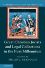 Image for Great Christian Jurists and Legal Collections in the First Millennium