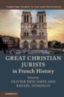Image for Great Christian Jurists in French History