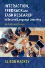 Image for Interaction, Feedback and Task Research in Second Language Learning: Methods and Design