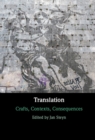 Image for Translation: Crafts, Contexts, Consequences