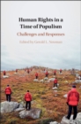 Image for Human Rights in a Time of Populism: Challenges and Responses
