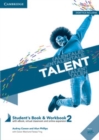 Image for Talent Level 2 Student&#39;s Book/Workbook Combo with eBook