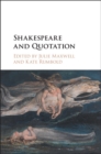 Image for Shakespeare and quotation