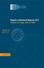 Image for Dispute Settlement Reports 2017: Volume 2, Pages 359 to 1064 : Volume 2