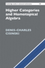 Image for Higher Categories and Homotopical Algebra