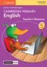 Image for Cambridge Primary English Stage 5 Teacher&#39;s Resource with Cambridge Elevate