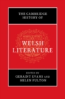 Image for The Cambridge history of Welsh literature