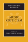 Image for The Cambridge history of music criticism