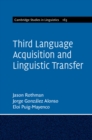 Image for Third Language Acquisition and Linguistic Transfer