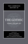 Image for The Cambridge History of the Gothic 3 Volume Hardback Set