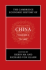 Image for The Cambridge Economic History of China. Volume I To 1800