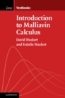 Image for Introduction to Malliavin Calculus