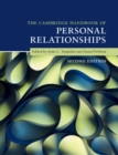 Image for Cambridge Handbook of Personal Relationships
