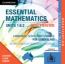 Image for CSM QLD Essential Mathematics Units 1 and 2 Reactivation (Card)